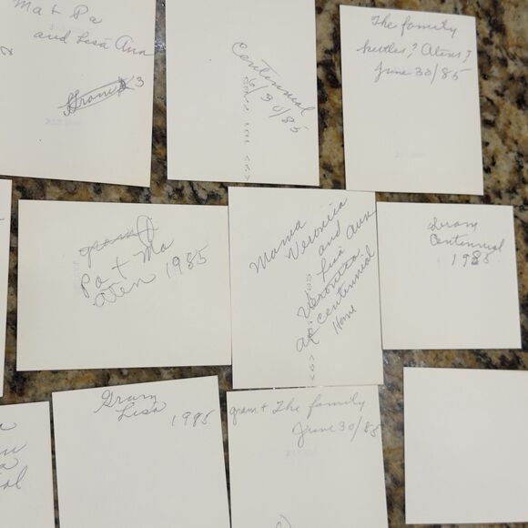 Vintage Photos 1985 Prairie Pioneer Centennial Days Costumes Handwritten Notes - Picture 9 of 16